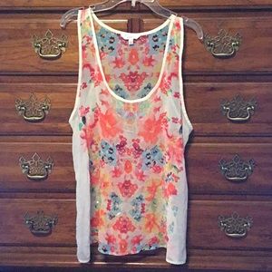 Candies floral tank top